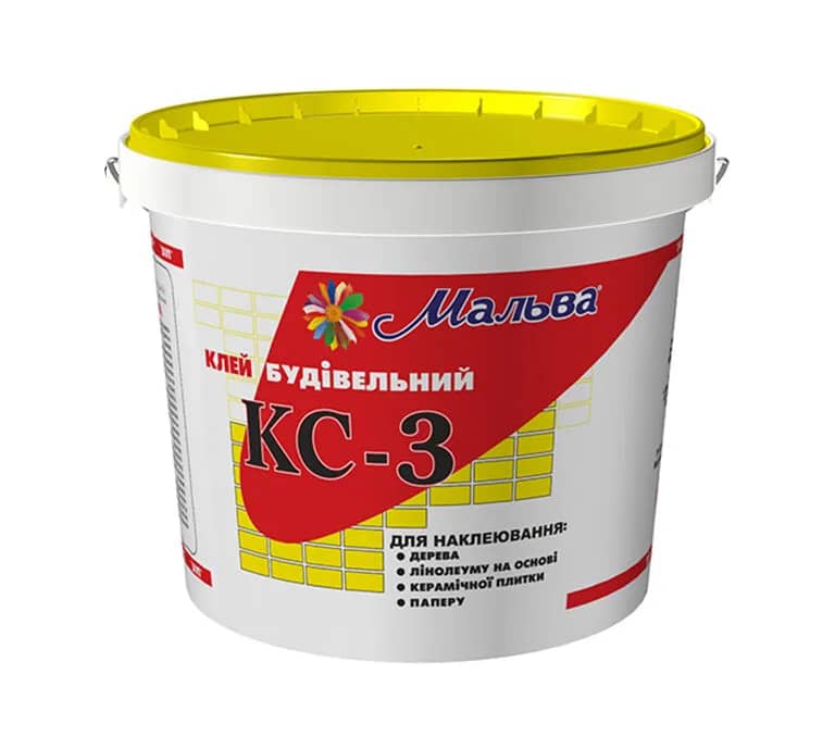 Клей строительный КС-3 ТМ Мальва – 3 кг. - 229196