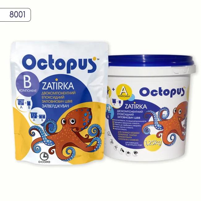 Эпоксидная затирка Octopus Zatirka 1,25 кг цвет 8001 (8001-1) - 232484