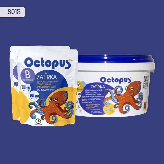 Епоксидна затирка Octopus Zatirka 2,50 кг колір 8015 (8015-2) - 232541