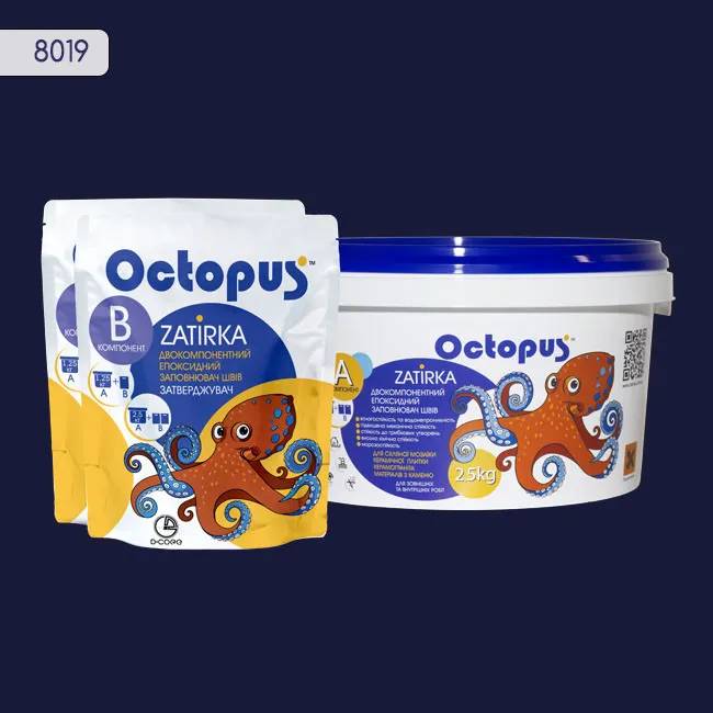 Епоксидна затирка Octopus Zatirka 2,50 кг колір 8019 (8019-2) - 232559