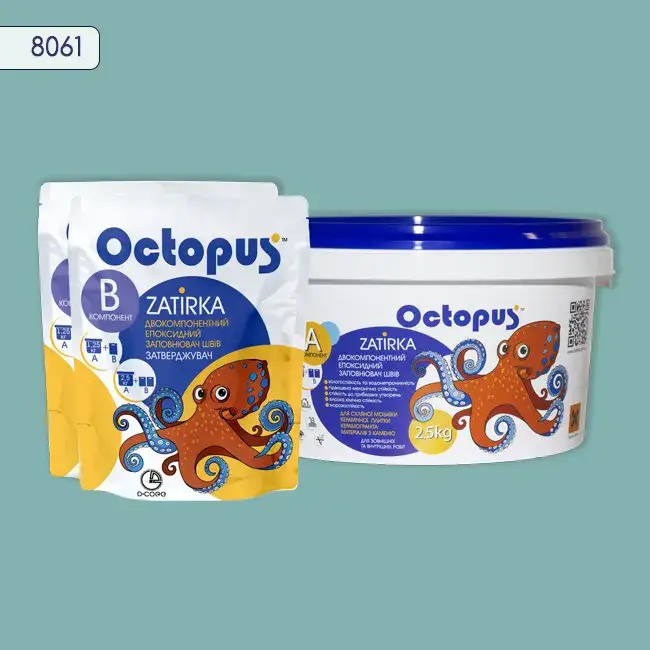 Эпоксидная затирка Octopus Zatirka 2,50 кг цвет 8061 (8061-2) - 232577