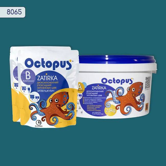 Епоксидна затирка Octopus Zatirka 2,50 кг колір 8065 (8065-2) - 232595
