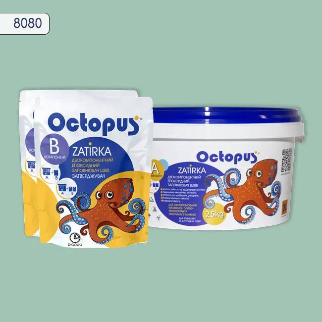 Эпоксидная затирка Octopus Zatirka 2,50 кг цвет 8080 (8080-2) - 232622