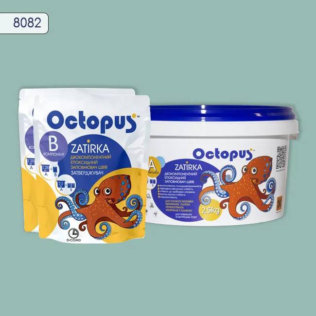 Епоксидна затирка Octopus Zatirka 2,50 кг колір 8082 (8082-2) - 232631