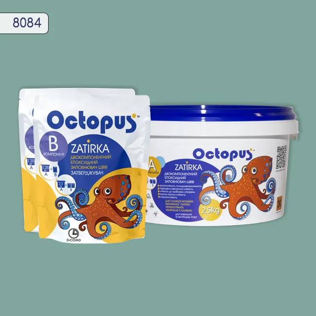 Епоксидна затирка Octopus Zatirka 2,50 кг колір 8084 (8084-2) - 232640