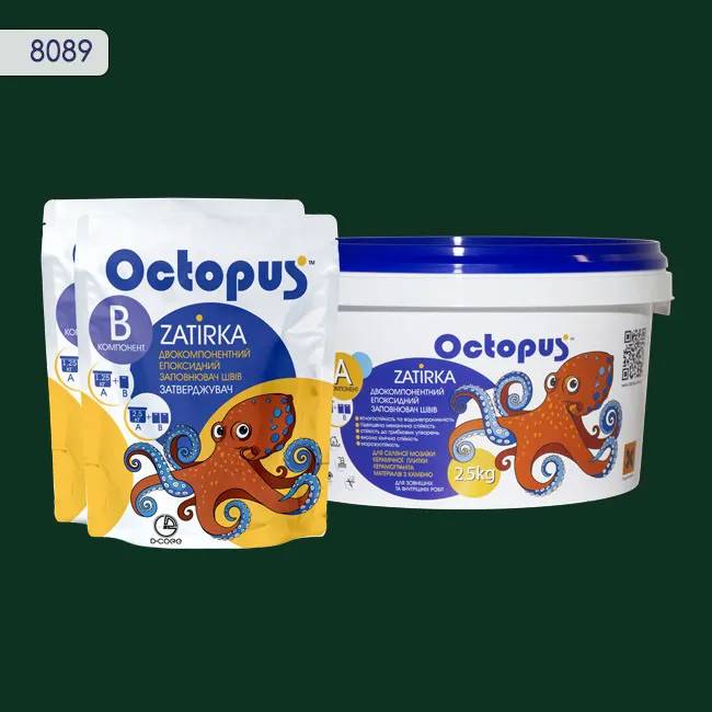Епоксидна затирка Octopus Zatirka 2,50 кг колір 8089 (8089-2) - 232667