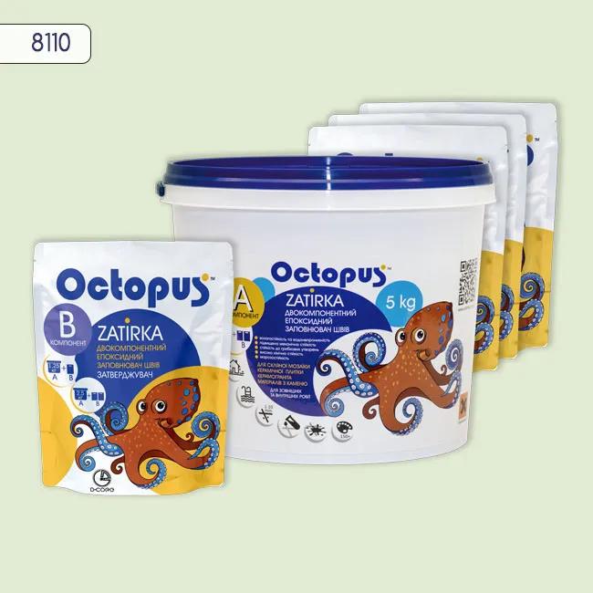 Епоксидна затирка Octopus Zatirka 5,00 кг колір 8110 (8110-5) - 232679