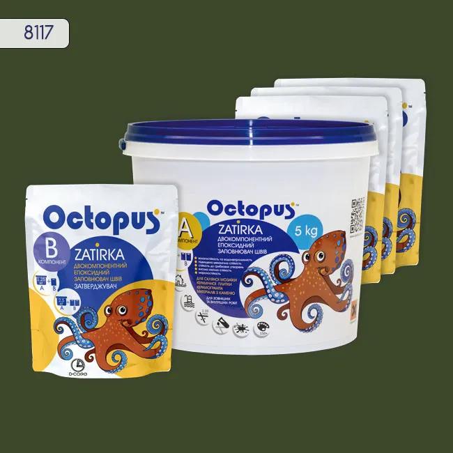 Епоксидна затирка Octopus Zatirka 5,00 кг колір 8117 (8117-5) - 232715