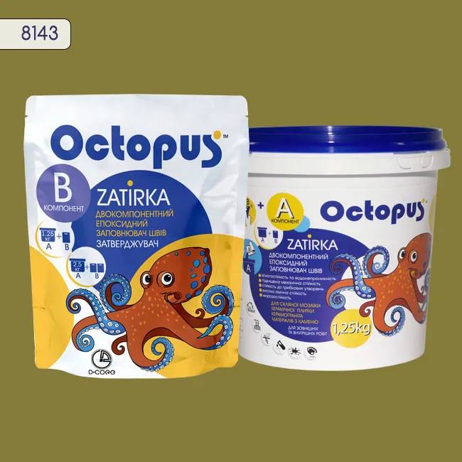 Епоксидна затирка Octopus Zatirka 1,25 кг колір 8143 (8143-1) - 232736