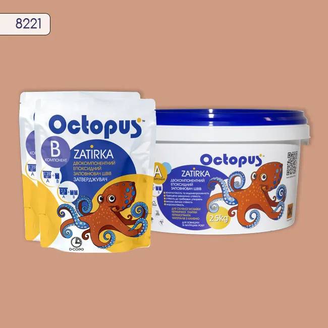 Эпоксидная затирка Octopus Zatirka 2,50 кг цвет 8221 (8221-2) - 232784