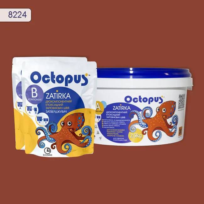 Эпоксидная затирка Octopus Zatirka 2,50 кг цвет 8224 (8224-2) - 232811