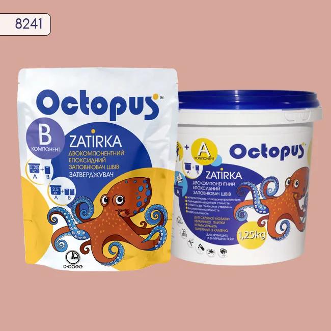 Епоксидна затирка Octopus Zatirka 1,25 кг колір 8241 (8241-1) - 232844
