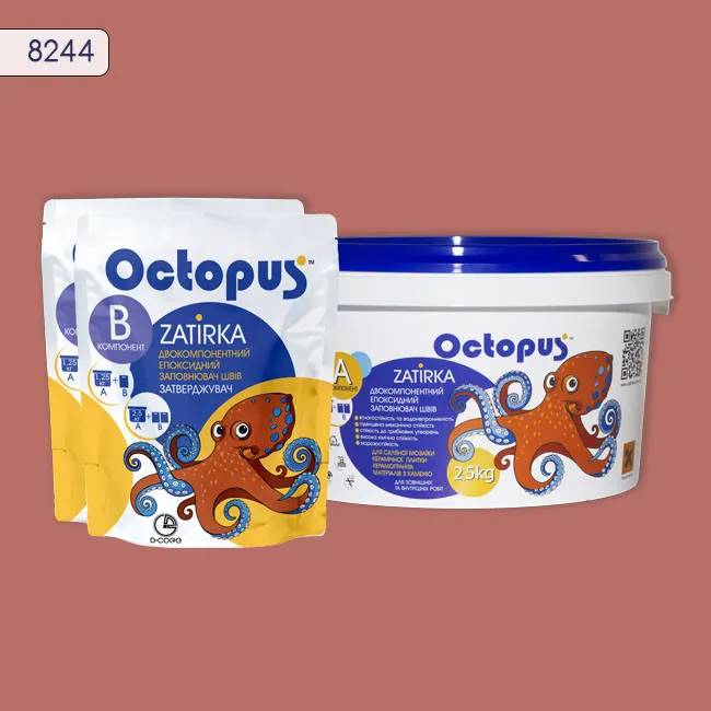 Епоксидна затирка Octopus Zatirka 2,50 кг колір 8244 (8244-2) - 232865
