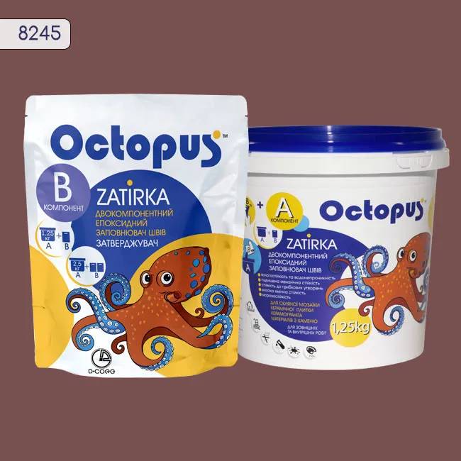 Епоксидна затирка Octopus Zatirka 1,25 кг колір 8245 (8245-1) - 232871