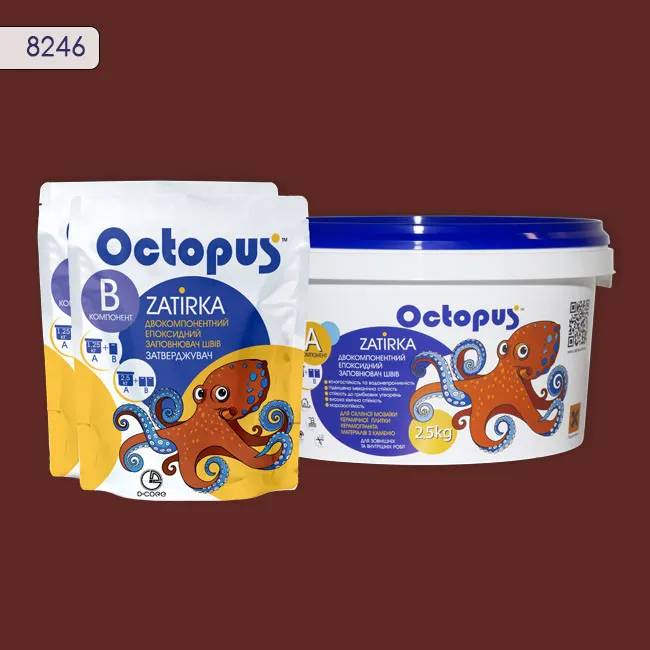 Эпоксидная затирка Octopus Zatirka 2,50 кг цвет 8246 (8246-2) - 232883
