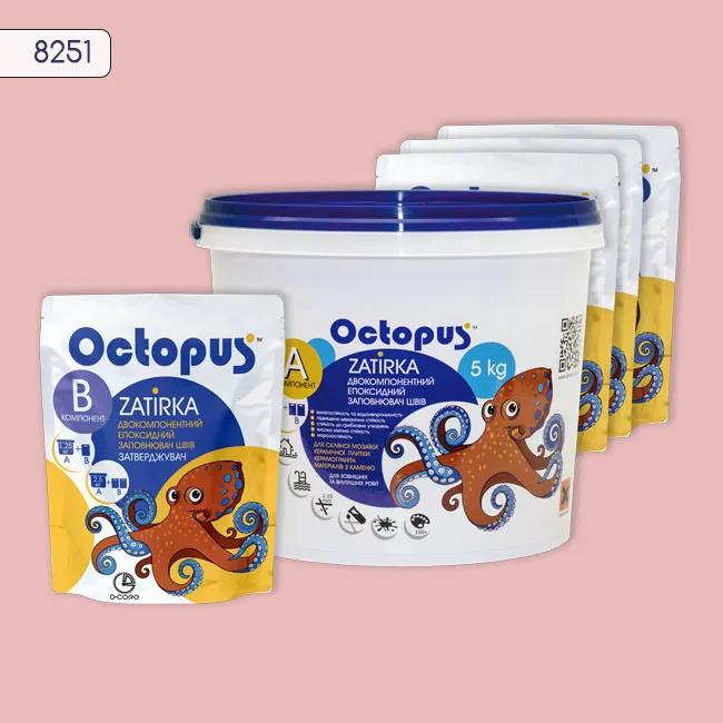 Эпоксидная затирка Octopus Zatirka 5,00 кг цвет 8251 (8251-5) - 232913