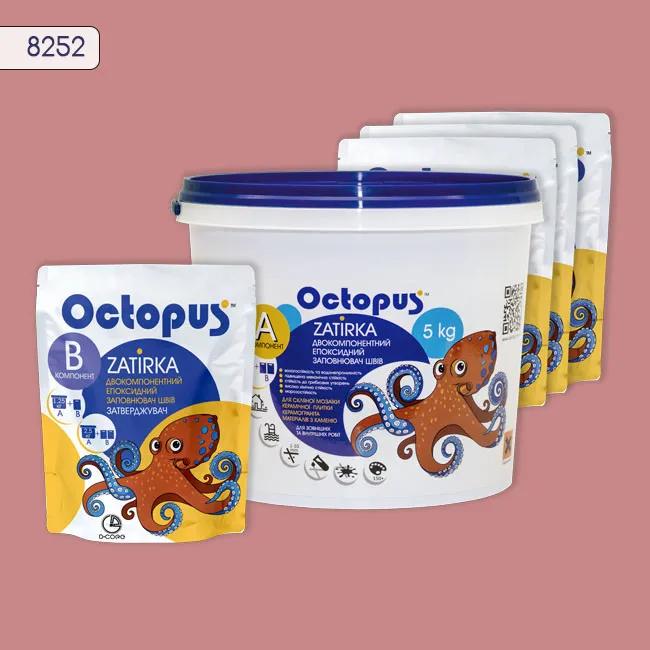 Эпоксидная затирка Octopus Zatirka 5,00 кг цвет 8252 (8252-5) - 232922