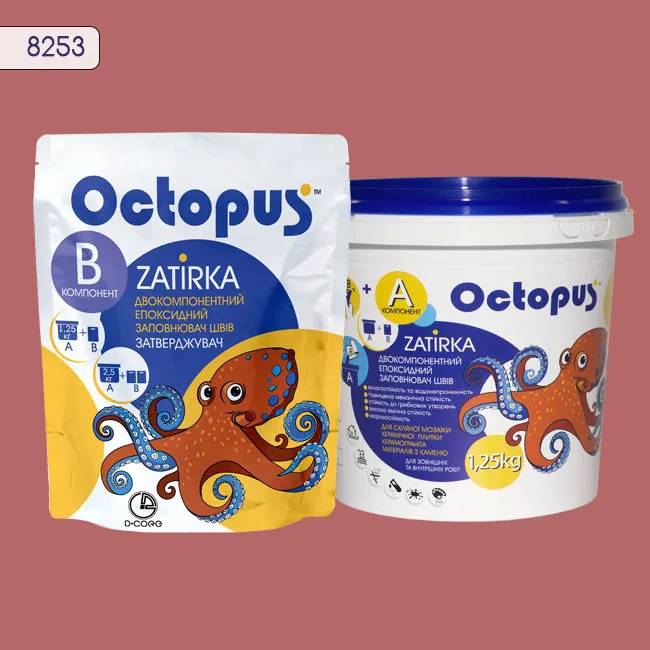 Епоксидна затирка Octopus Zatirka 1,25 кг колір 8253 (8253-1) - 232925