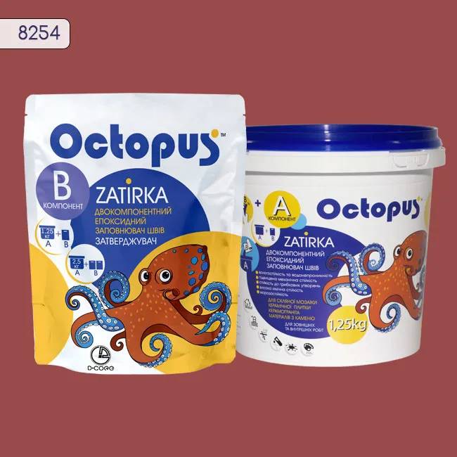 Епоксидна затирка Octopus Zatirka 1,25 кг колір 8254 (8254-1) - 232934