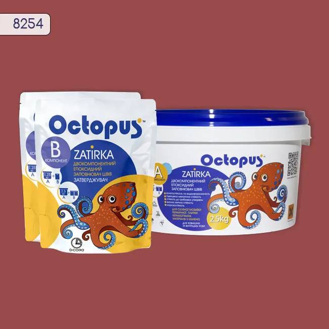 Епоксидна затирка Octopus Zatirka 2,50 кг колір 8254 (8254-2) - 232937