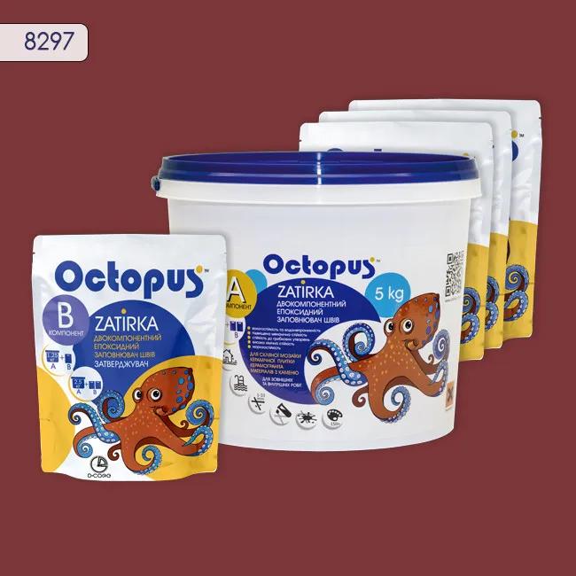 Епоксидна затирка Octopus Zatirka 5,00 кг колір 8297 (8297-5) - 233003
