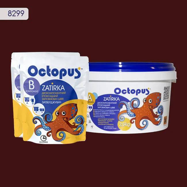 Епоксидна затирка Octopus Zatirka 2,50 кг колір 8299 (8299-2) - 233018