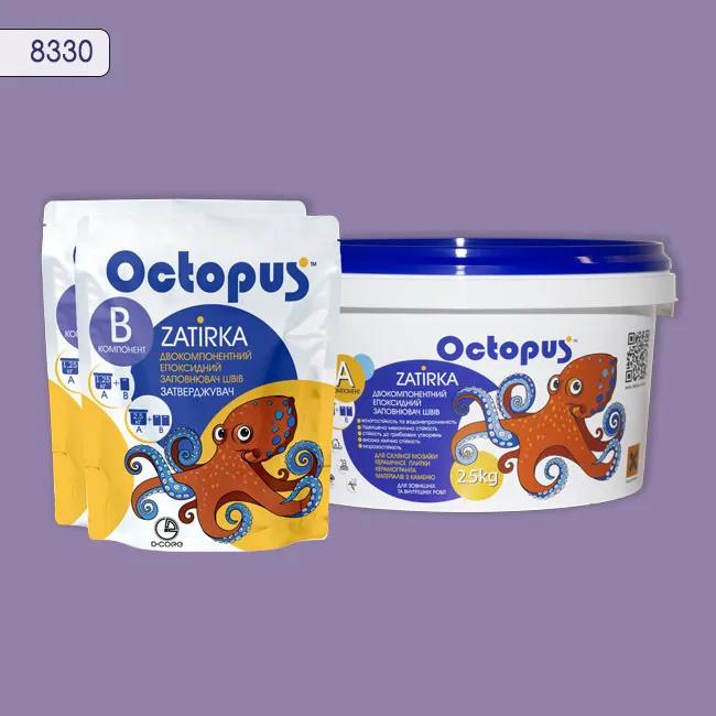 Епоксидна затирка Octopus Zatirka 2,50 кг колір 8330 (8330-2) - 233135