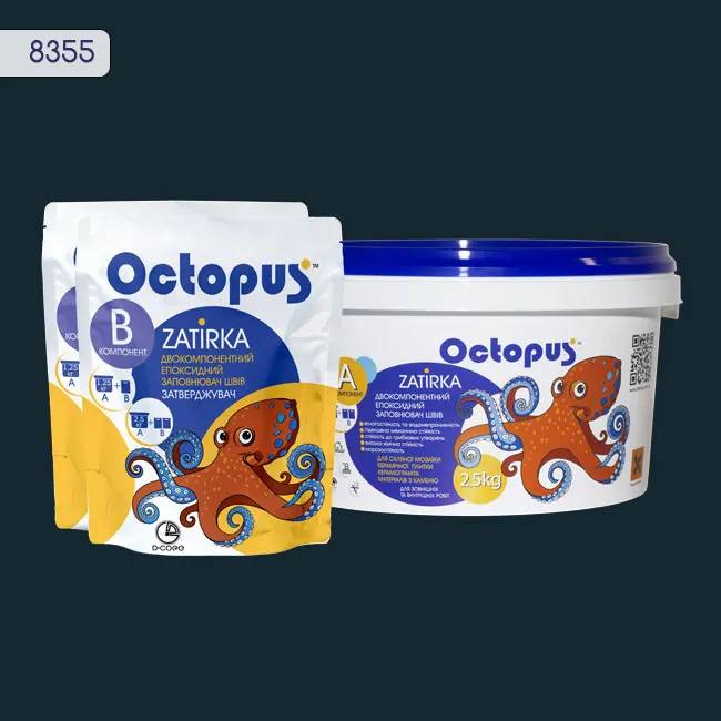 Епоксидна затирка Octopus Zatirka 2,50 кг колір 8355 (8355-2) - 233216