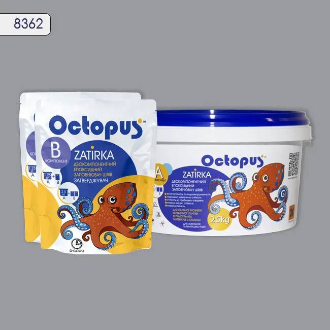 Эпоксидная затирка Octopus Zatirka 2,50 кг цвет 8362 (8362-2) - 233252