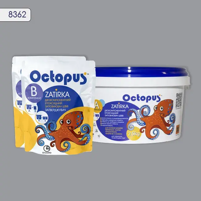 Эпоксидная затирка Octopus Zatirka 2,50 кг цвет 8362 (8362-2) - 233252