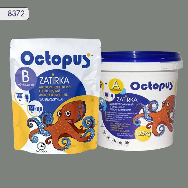 Епоксидна затирка Octopus Zatirka 1,25 кг колір 8372 (8372-1) - 233312