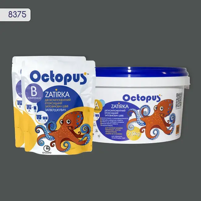 Эпоксидная затирка Octopus Zatirka 2,50 кг цвет 8375 (8375-2) - 233333