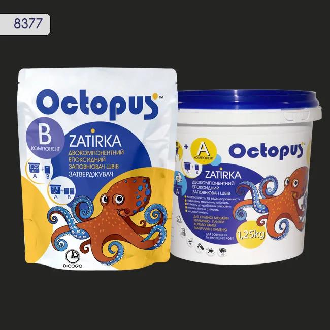 Епоксидна затирка Octopus Zatirka 1,25 кг колір 8377 (8377-1) - 233339