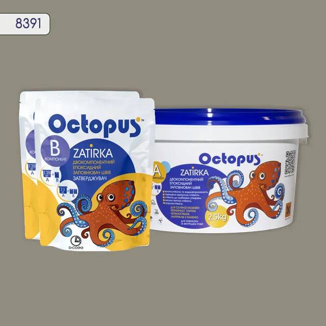 Эпоксидная затирка Octopus Zatirka 2,50 кг цвет 8391 (8391-2) - 233414