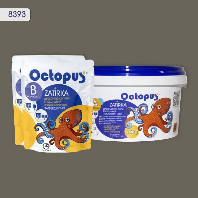 Епоксидна затирка Octopus Zatirka 2,50 кг колір 8393 (8393-2) - 233423