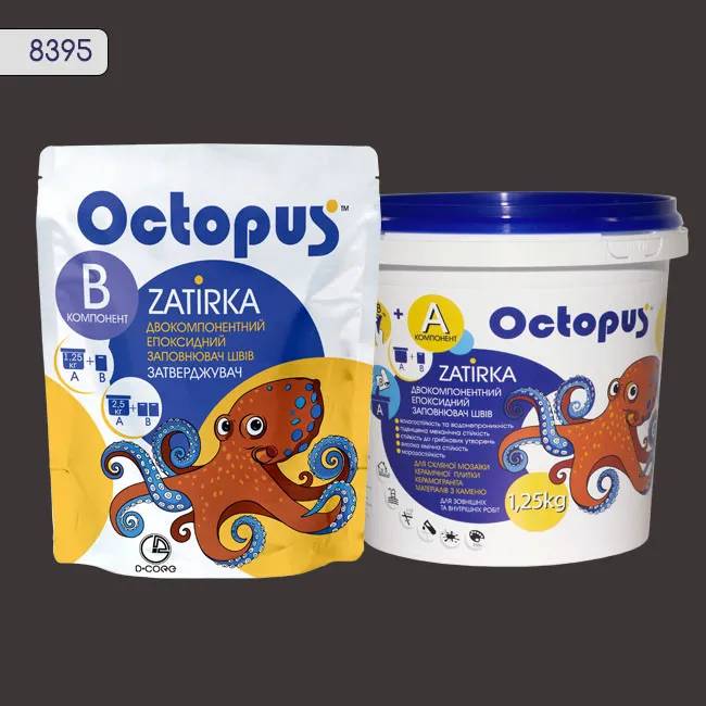 Эпоксидная затирка Octopus Zatirka 1,25 кг цвет 8395 (8395-1) - 233438