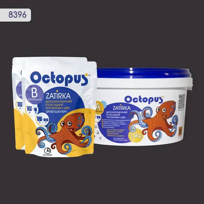 Епоксидна затирка Octopus Zatirka 2,50 кг колір 8396 (8396-2) - 233450
