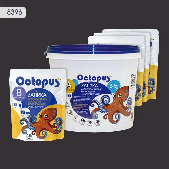Эпоксидная затирка Octopus Zatirka 5,00 кг цвет 8396 (8396-5) - 233453