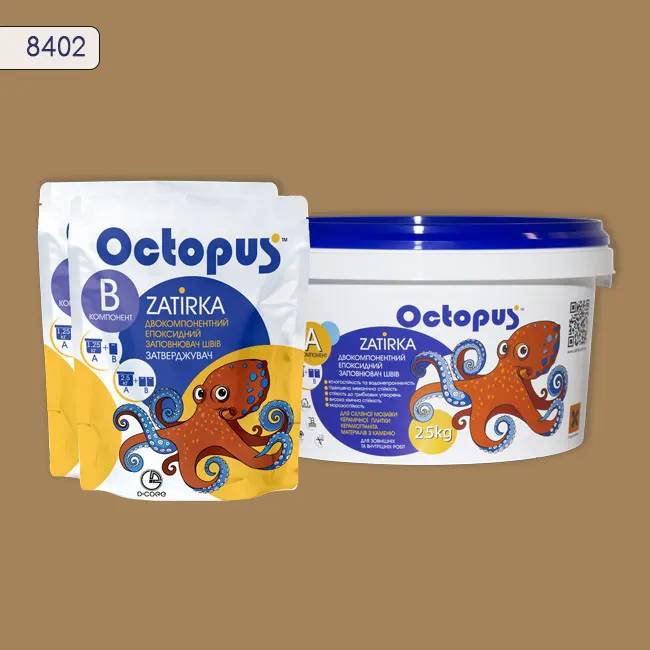 Эпоксидная затирка Octopus Zatirka 2,50 кг цвет 8402 (8402-2) - 233486