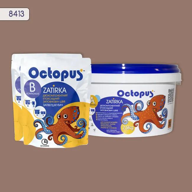 Епоксидна затирка Octopus Zatirka 2,50 кг колір 8413 (8413-2) - 233540