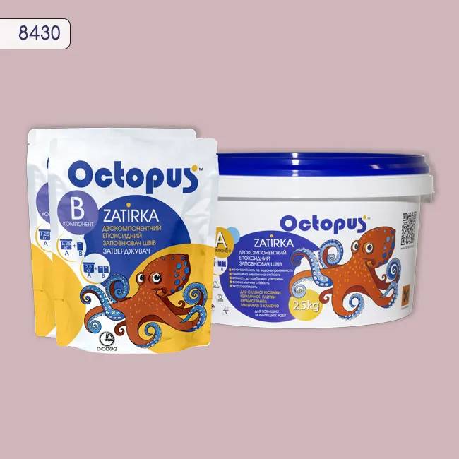 Эпоксидная затирка Octopus Zatirka 2,50 кг цвет 8430 (8430-2) - 233585
