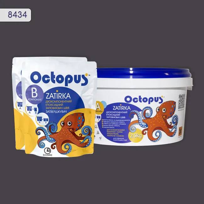 Эпоксидная затирка Octopus Zatirka 2,50 кг цвет 8434 (8434-2) - 233621