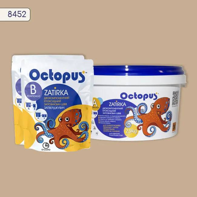 Эпоксидная затирка Octopus Zatirka 2,50 кг цвет 8452 (8452-2) - 233666