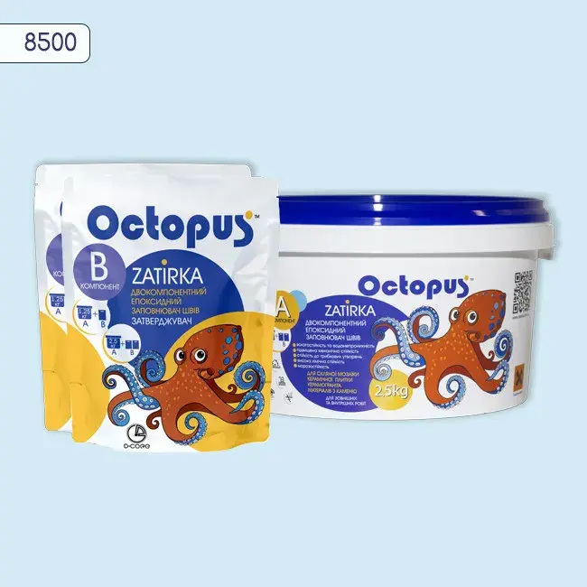 Эпоксидная затирка Octopus Zatirka 2,50 кг цвет 8500 (8500-2) - 233711