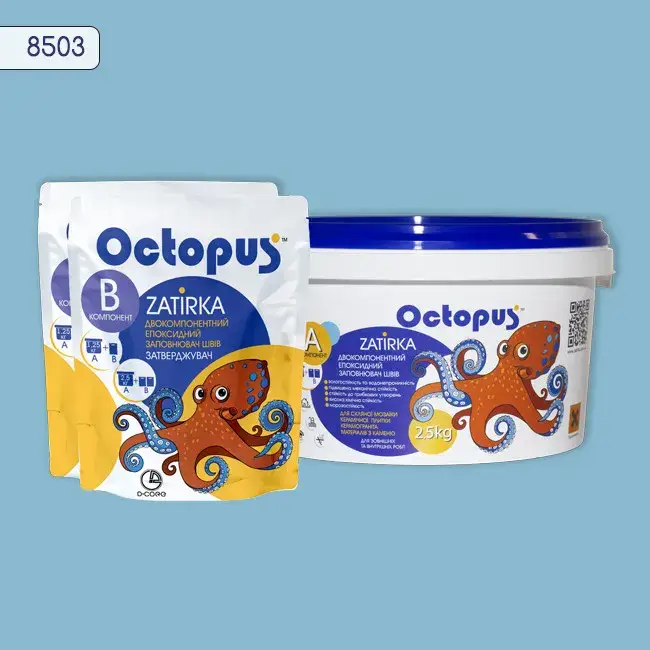 Епоксидна затирка Octopus Zatirka 2,50 кг колір 8503 (8503-2) - 233738