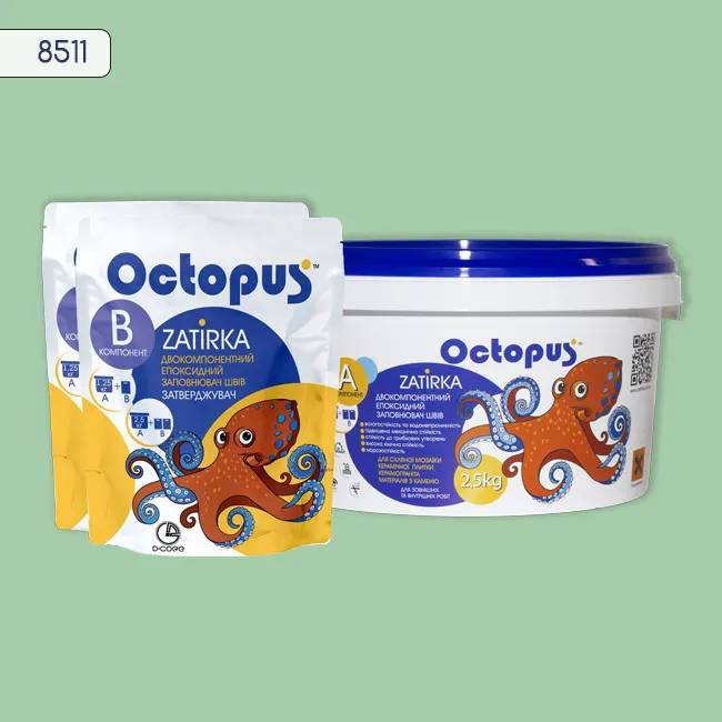 Эпоксидная затирка Octopus Zatirka 2,50 кг цвет 8511 (8511-2) - 233783