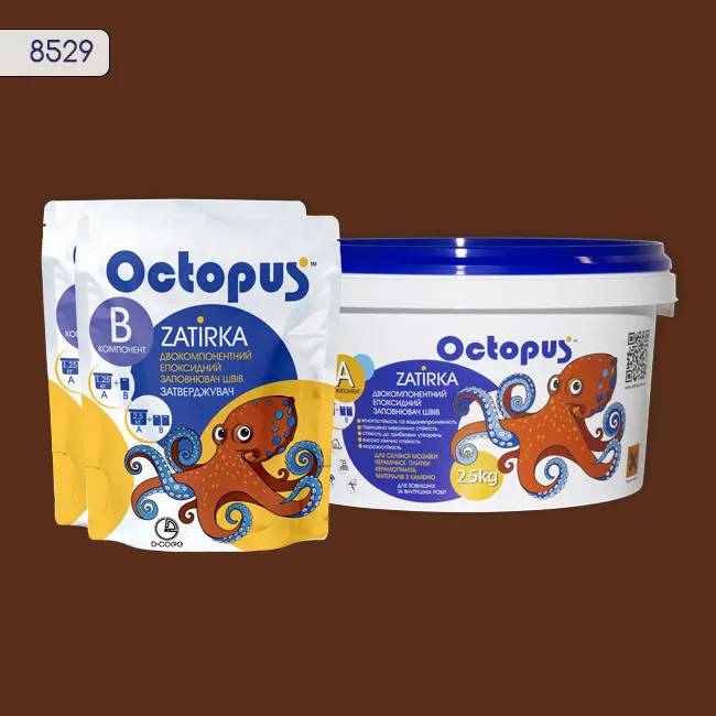Эпоксидная затирка Octopus Zatirka 2,50 кг цвет 8529 (8529-2) - 233882