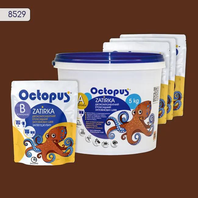 Епоксидна затирка Octopus Zatirka 5,00 кг колір 8529 (8529-5) - 233885