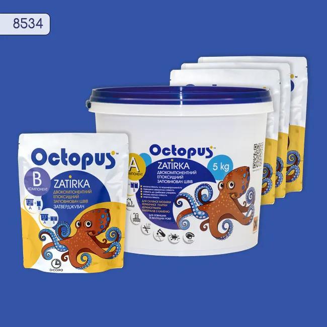 Епоксидна затирка Octopus Zatirka 5,00 кг колір 8534 (8534-5) - 233930
