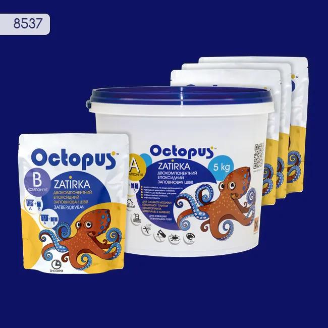 Эпоксидная затирка Octopus Zatirka 5,00 кг цвет 8537 (8537-5) - 233948